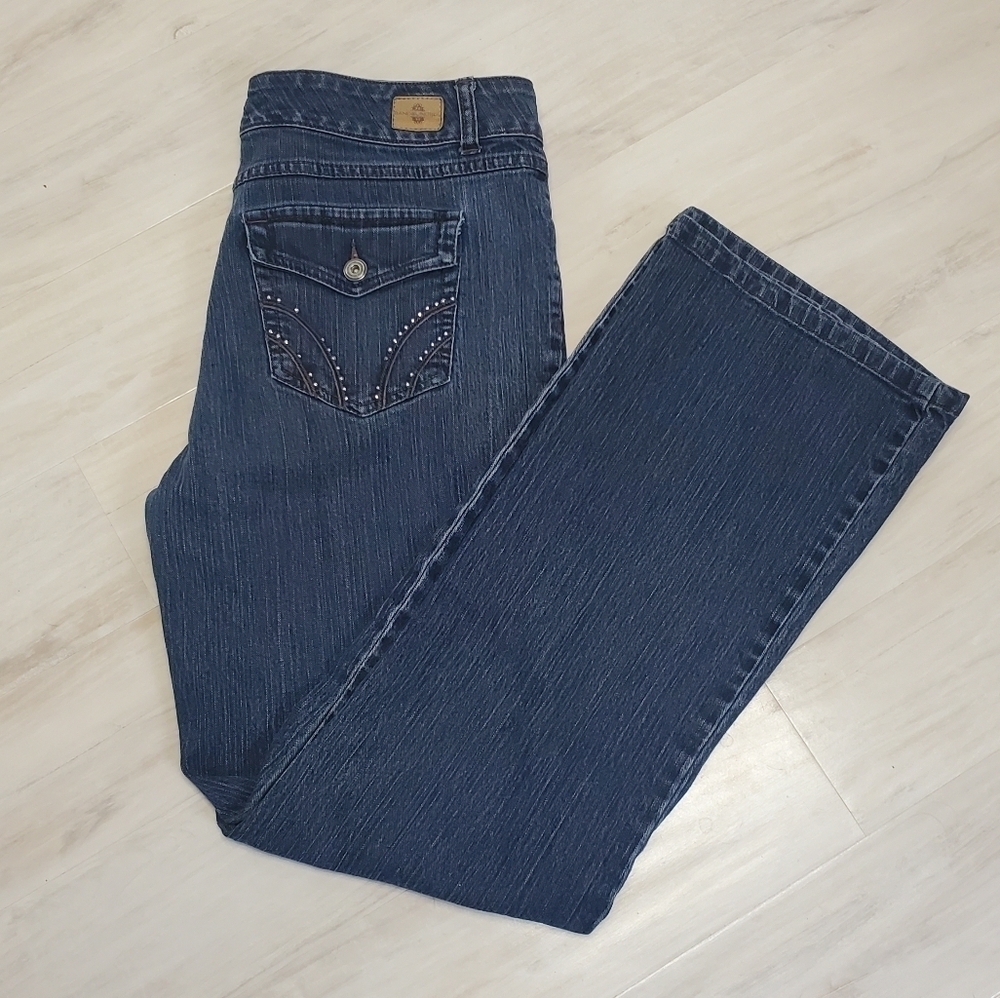 Bandolino Sadie Dark Wash High Rise Bootcut Jeans